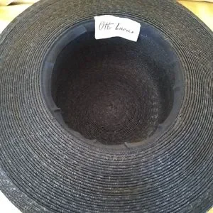 Otto Lucas Junior Vintage Straw Hat Otto Lucas | Accessories | Otto Lucas Junior Vintage Straw  main image 3